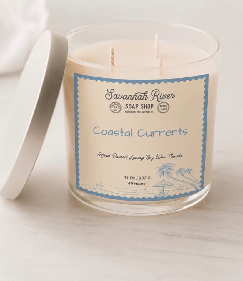 Coastal Currents Hand-Poured Candle