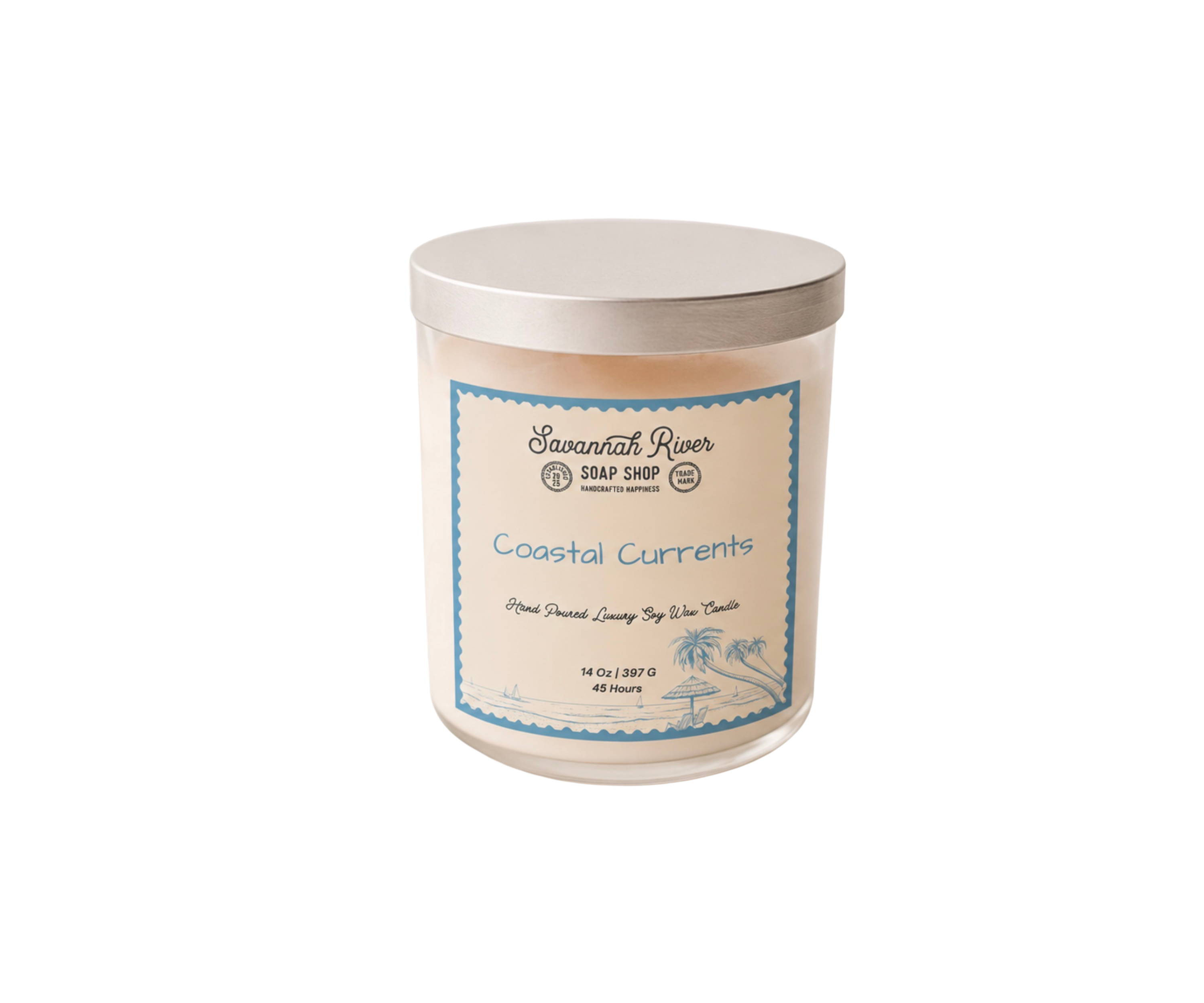 Coastal Currents Hand-Poured Candle